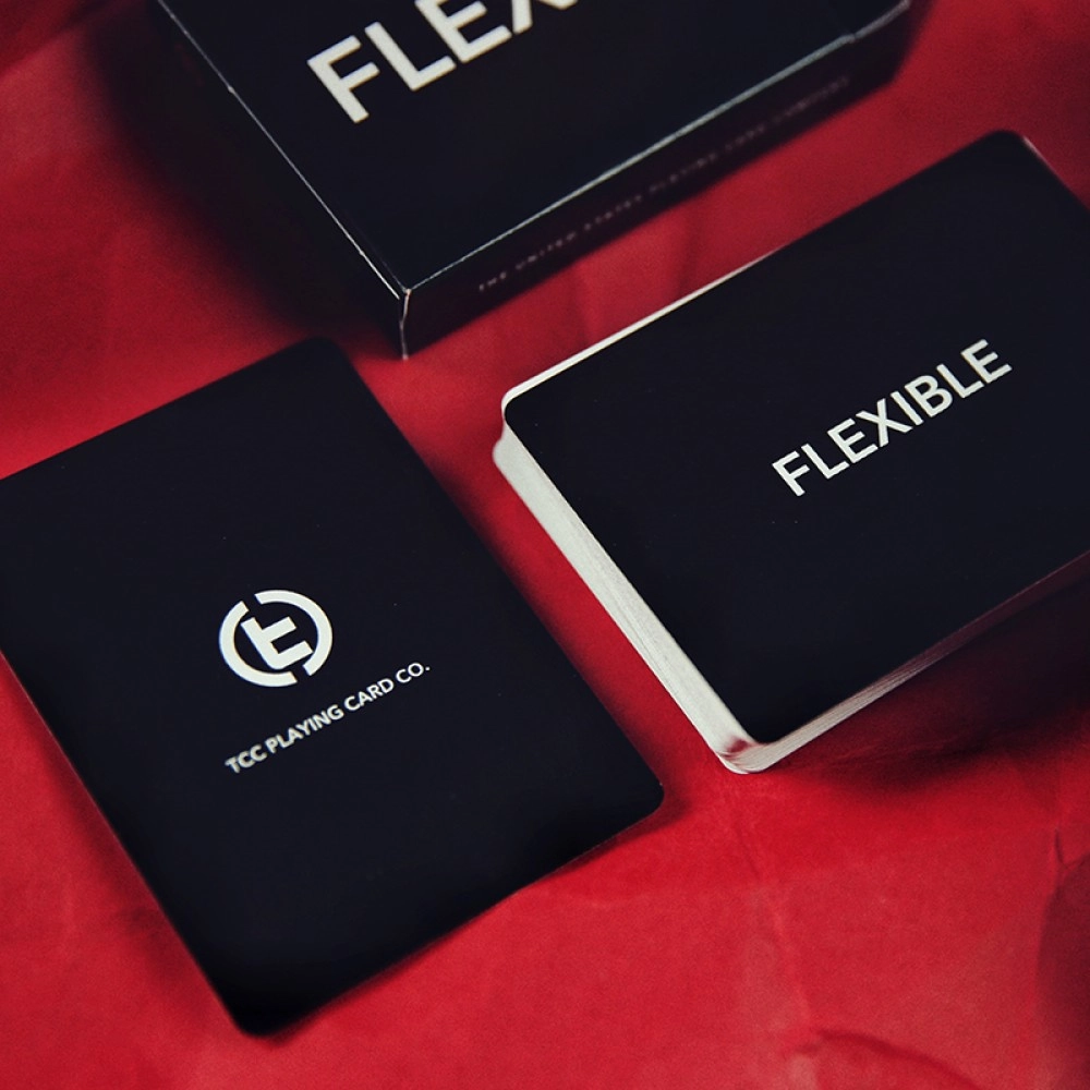 Spielkarten Flexible Playing Cards - Black