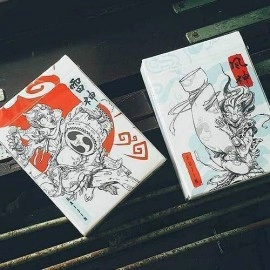 Spielkarten Raijin Playing Cards by BOMBMAGIC - (Fujin & Raijin)