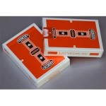 Spielkarten Gemini Casino Orange Playing Cards by Toomas Pintson 