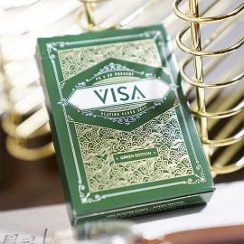 Spielkarten Visa Green Playing Cards by Patrick Kun and Alex Pandrea