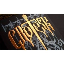 Spielkarten Grotesk Macabre Playing Cards (Black Tuck) by Lotrek