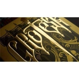 Spielkarten Grotesk Macabre Playing Cards Limited (Gold) by Lotrek