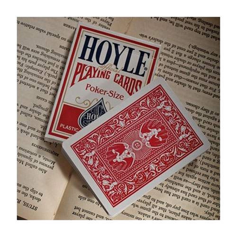 Spielkarten Hoyle Standard Playing Cards - Plastic Coated Red