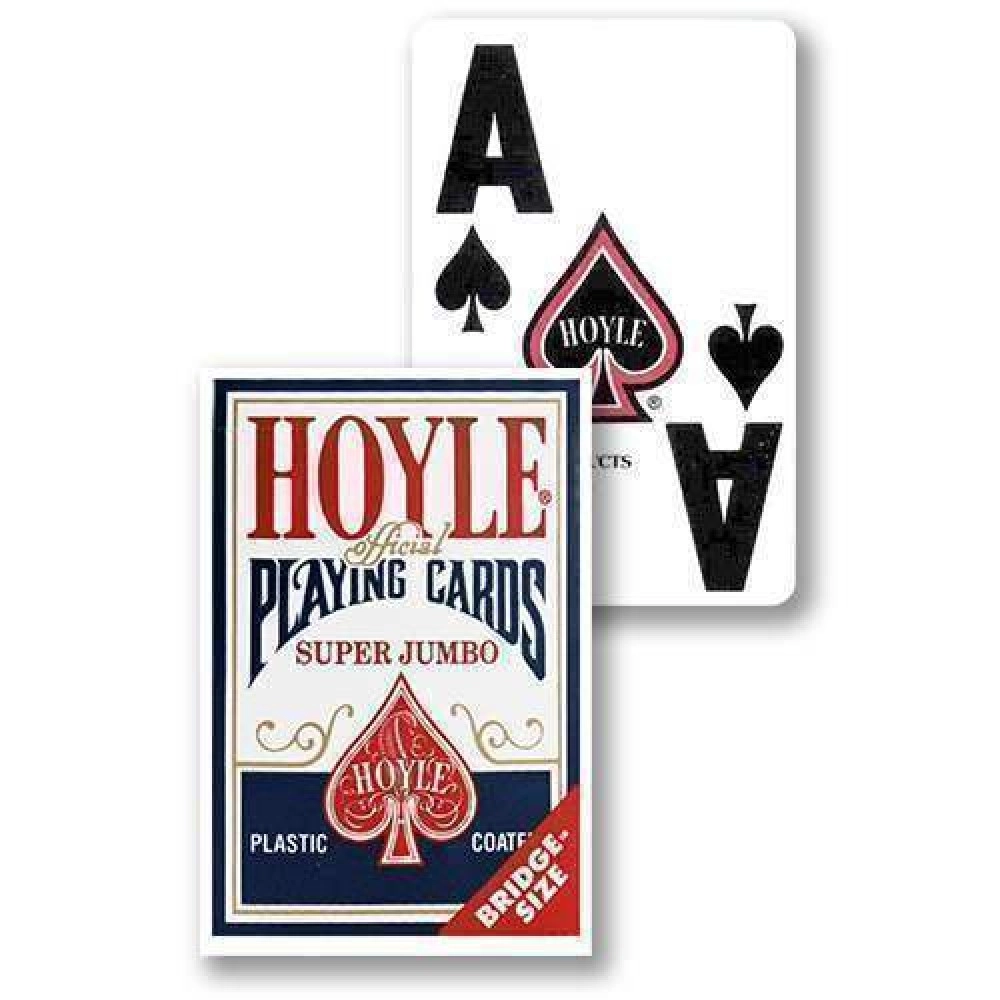 Spielkarten Hoyle - Super Jumbo - Blue