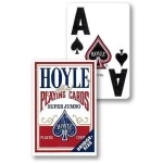 Spielkarten Hoyle - Super Jumbo - Plastic Coated Red