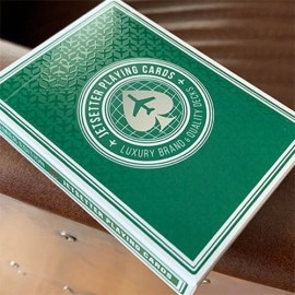 Spielkarten Premier Edition in Jetsetter Green by Jetsetter Playing Cards 