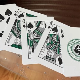 Spielkarten Premier Edition in Jetsetter Green by Jetsetter Playing Cards 
