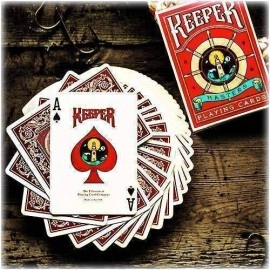 Spielkarten Keeper Deck  (Marked) - Red by Ellusionist