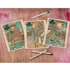 Spielkarten Kings Wild Tigers Playing Cards by Jackson Robinson