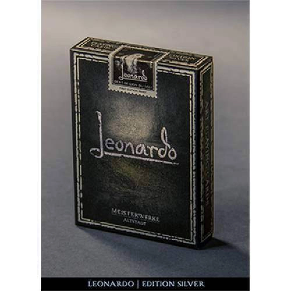 Spielkarten Leonardo (Silver Edition) by Legends Playing Card Company