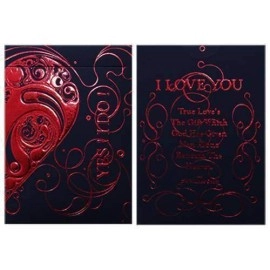Spielkarten Love Promise of Vow Red Deck by BOCOPO Company