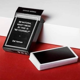 Spielkarten Magic Notebook by Bocopo Playing Card Company - Limited Edition Black