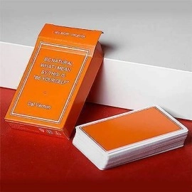 Spielkarten Magic Notebook by Bocopo Playing Card Company - Limited Edition Organge
