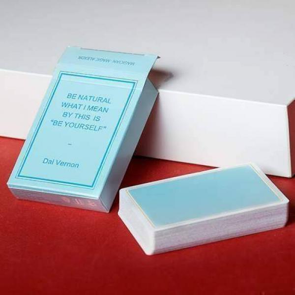 Magic Notebook by Bocopo Playing Card Company - Limited Edition Sky Blue