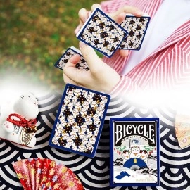 Spielkarten Bicycle Maneki Neko (BLUE) Playing Cards by Bocopo