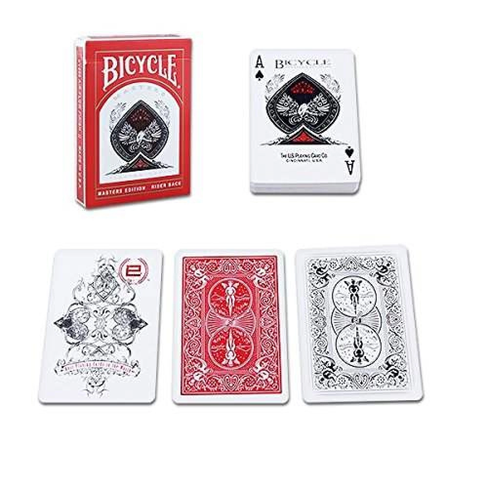 Spielkarten Bicycle Master Edition by Ellusionis - Rot
