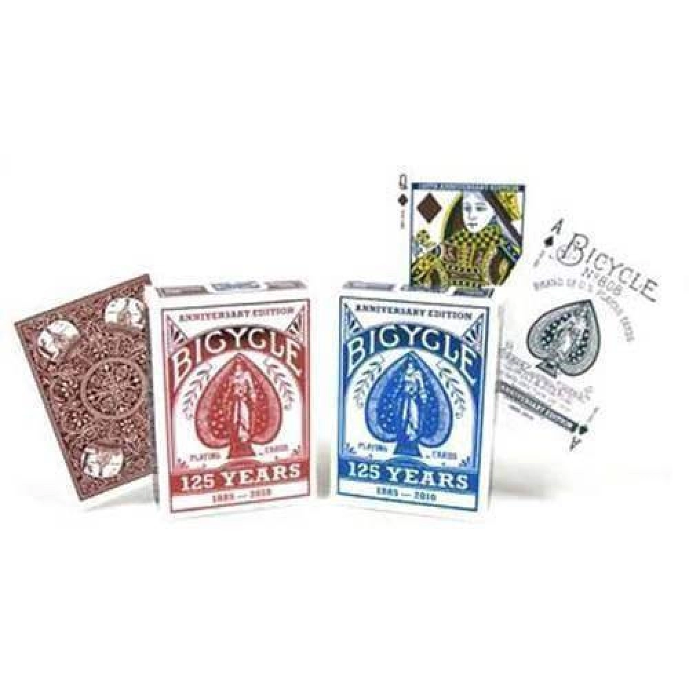 125 Year anniversary Bicycle deck - Blue
