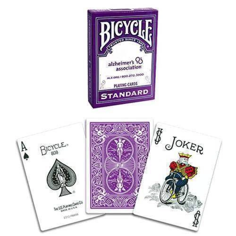 Spielkarten Bicycle Alzheimer's Association