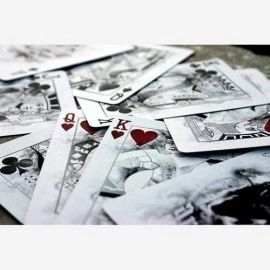 Kartenspiel Bicycle Arcane weiß von Ellusionist