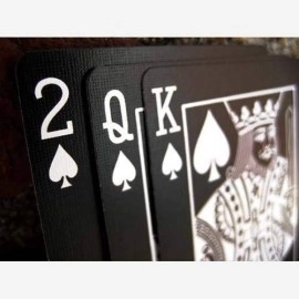 Kartenspiel Bicycle - Black Deck Tiger Red von Ellusionist