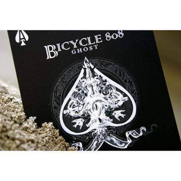 Kartenspiel Bicycle Black Ghost von Ellusionist - mit SOLOMAGIA Card Bag