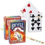 Spielkarten Bicycle - Chinese rising - blue back