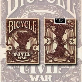 Spielkarten Bicycle Civil War Deck - Red Back