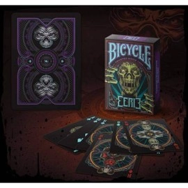 Spielkarten Bicycle Eerie Deck (Purple) by Gambler's Warehouse
