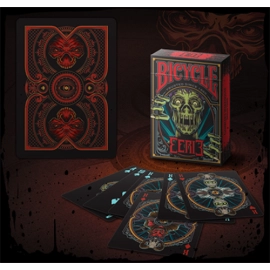 Spielkarten Bicycle Eerie Deck (Red) by Gambler's Warehouse