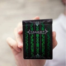 Kartenspiel Bicycle Ellusionist Artifice zweite Auflage rückseite grün von Ellusionist