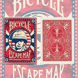 Spielkarten Bicycle Escape Map Deck