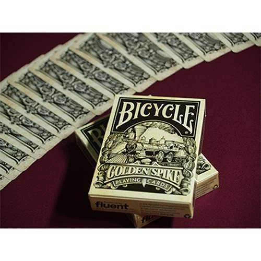 Spielkarten Bicycle Golden Spike Deck by Jody Eklund