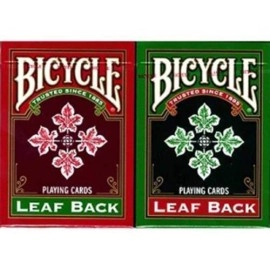 Spielkarten Bicycle - Leaf back Green 1° edition