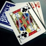 Spielkarten Bicycle Lefty Playing Card Deck - blue back
