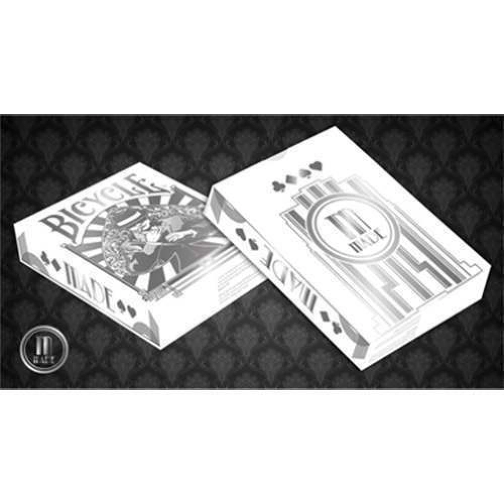 Spielkarten Bicycle Made Silver Deck by Crooked Kings Cards