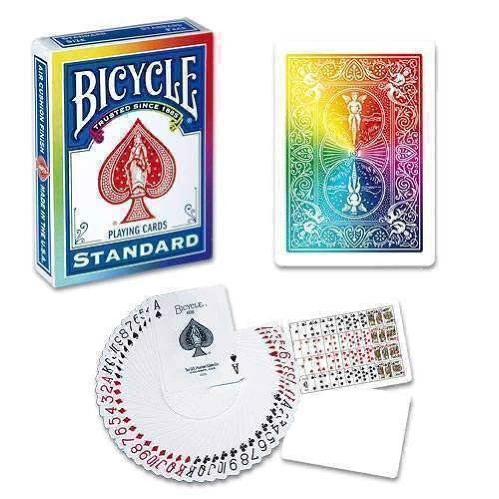 Spielkarten Bicycle Deck - Rainbow V1