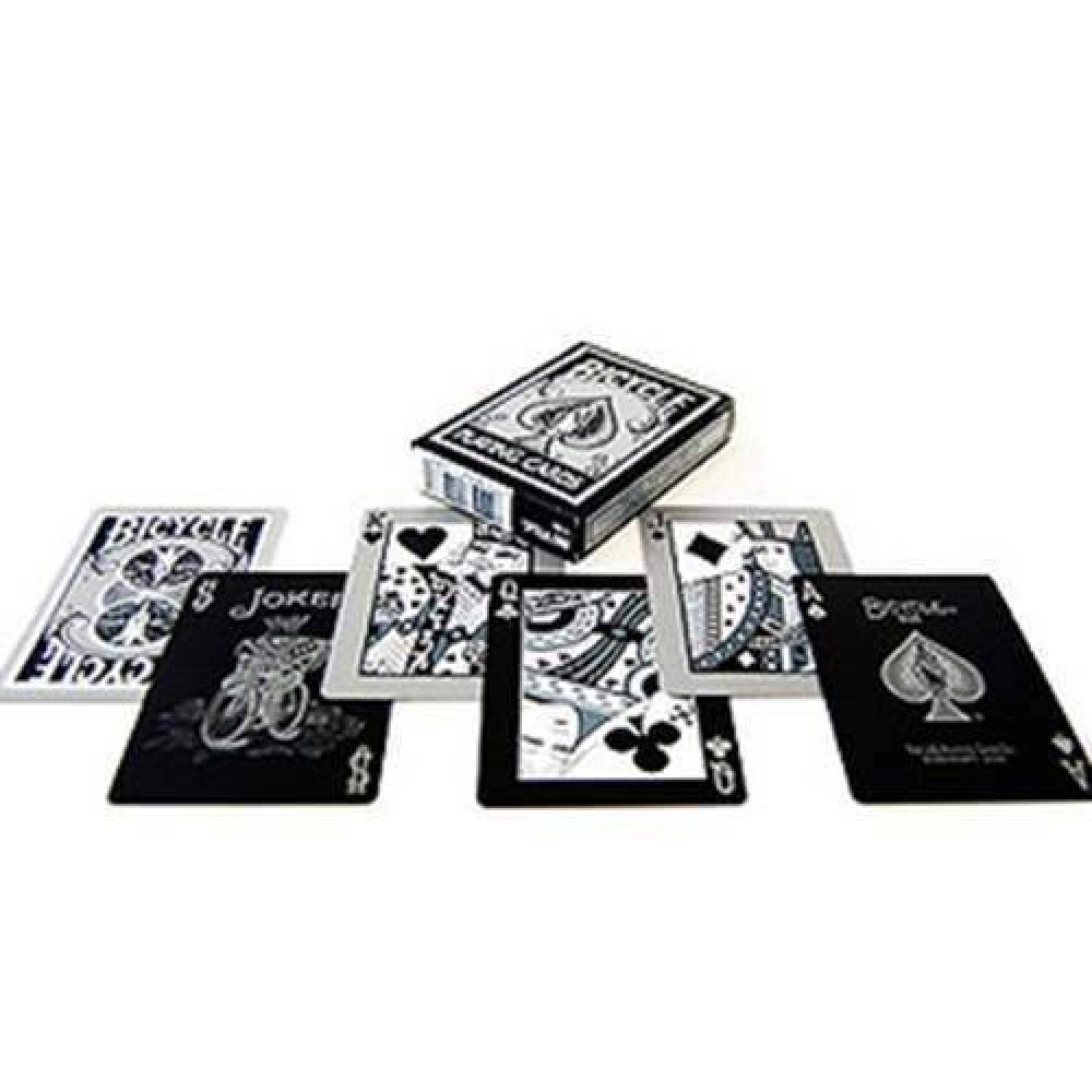 Spielkarten Bicycle New Fashion Silver & Black