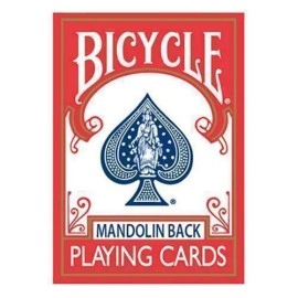 Spielkarten Bicycle Playing Cards 809 Mandolin Back (Red) by USPCC