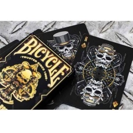 Bicycle Steampunk Deck (Black) by Gamblers Warehouse