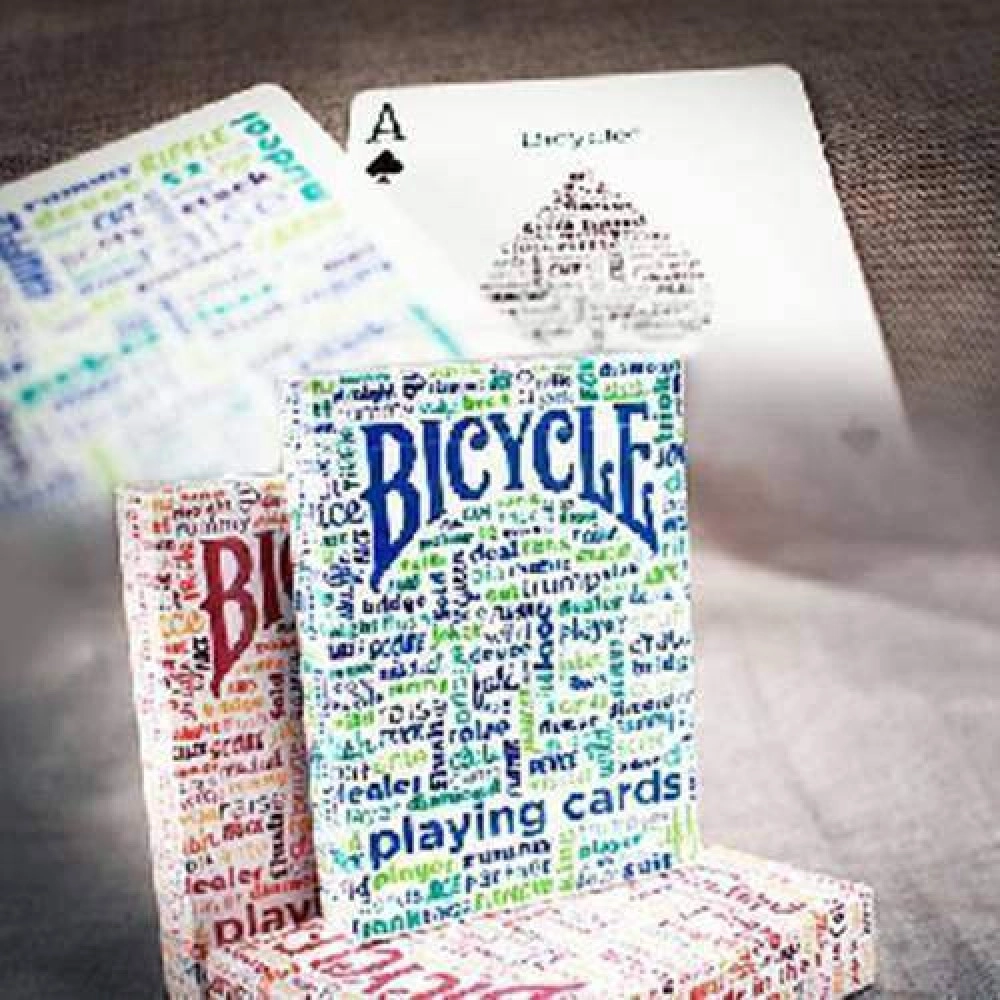 Spielkarten Bicycle - Table Talk - blue back