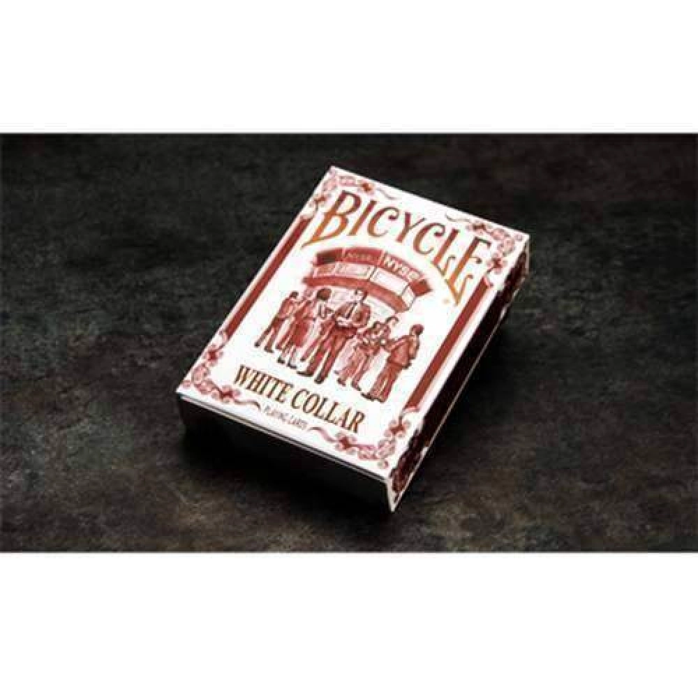 Spielkarten Bicycle White Collar Playing Cards by Collectable Playing Cards