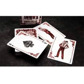 Spielkarten Bicycle White Collar Playing Cards by Collectable Playing Cards
