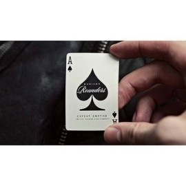 Spielkarten Black Rounder mini deck by Ellusionist
