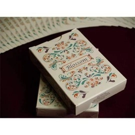 Spielkarten Blossom deck (Spring) Platinum Metallic Ink by Aloy Studios USPS