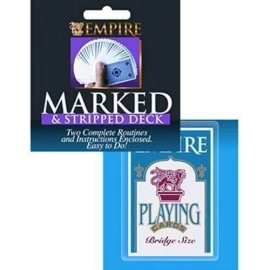 Spielkarten Marked & Stripped Deck - red back