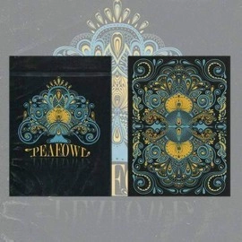 Spielkarten Peafowl Deck (Out of Print) (Black) by Aloy Studios