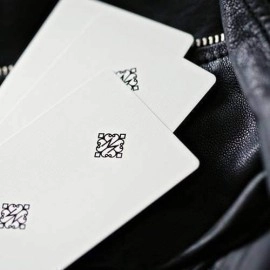 Spielkarten Rounders playing cards by Madison & Ellusionist - White
