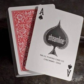 Spielkarten Streamline standard - red back