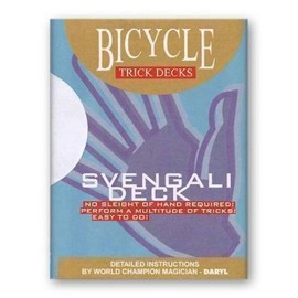 Spielkarten Svengali Deck 809 Mandolin Back Bicycle (Red)