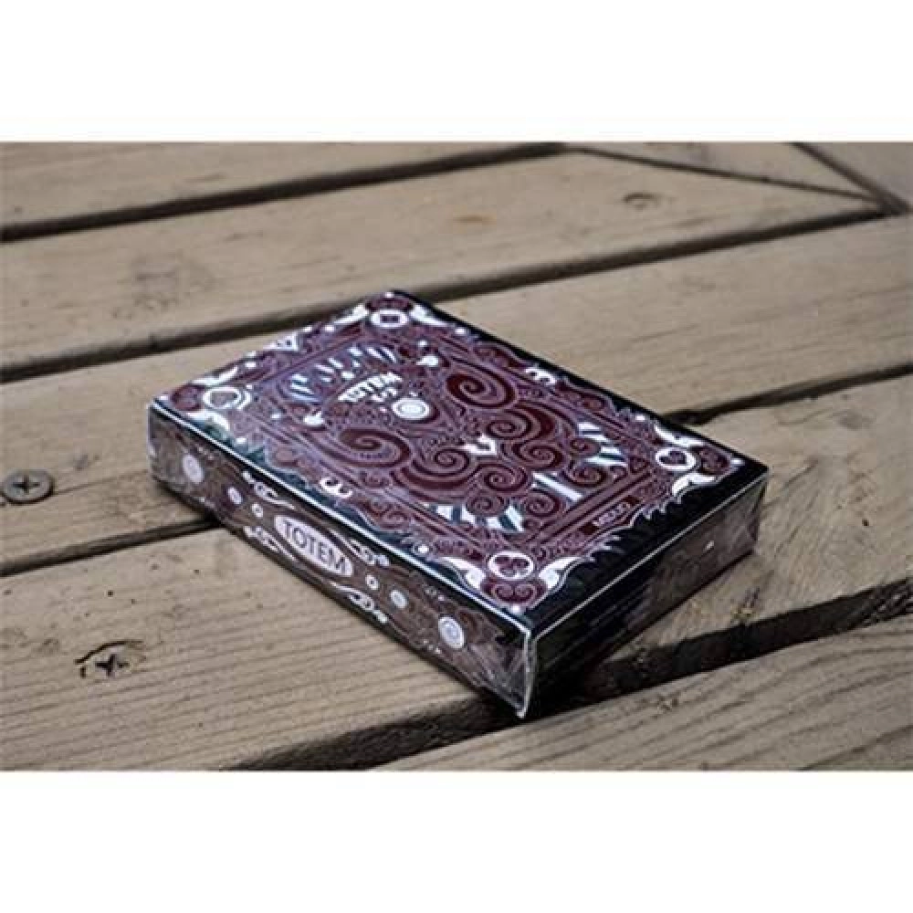Spielkarten Totem Deck Limited Edition out of print (Red) by Aloy Studios